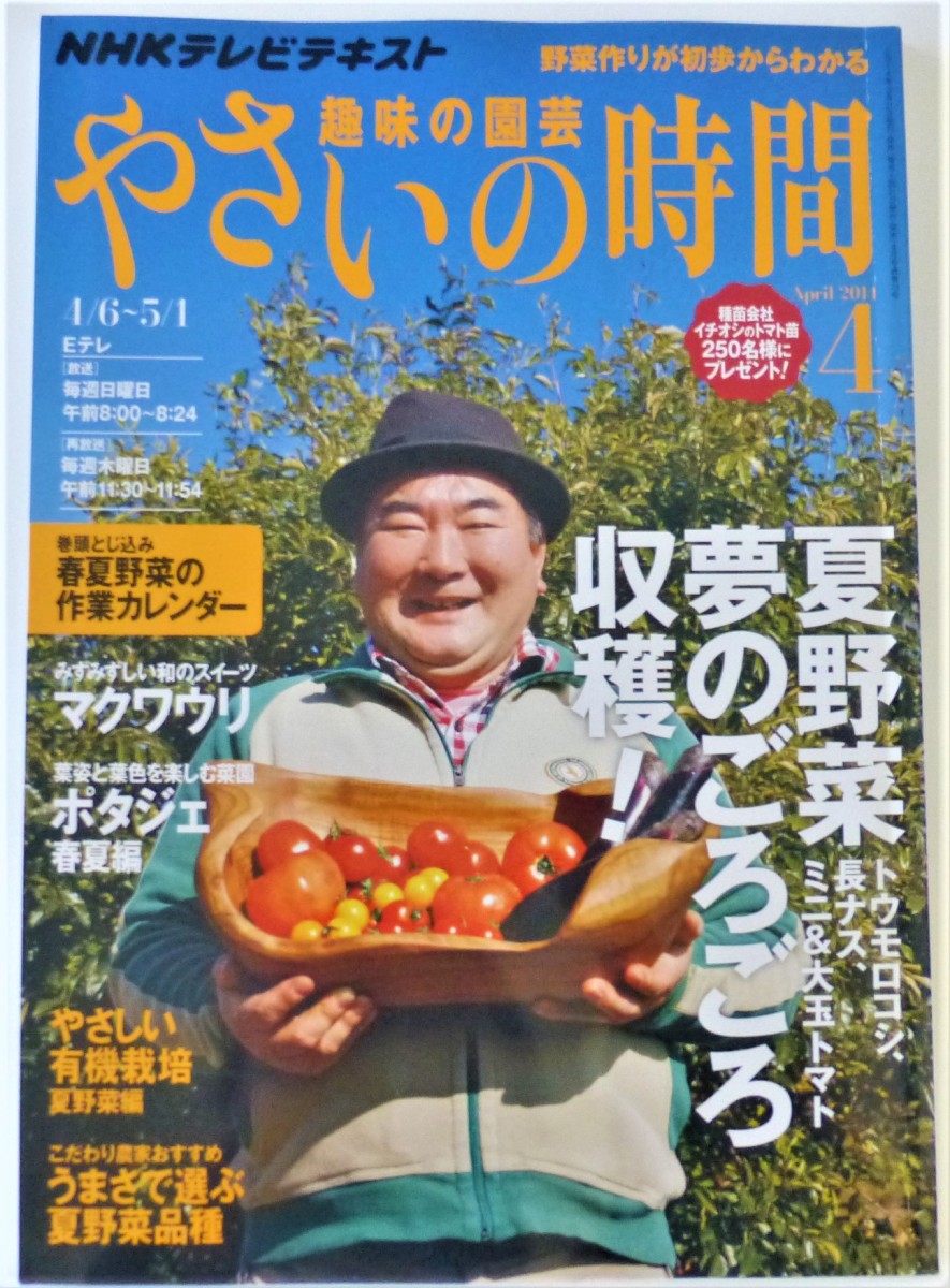 ＮＨＫ　趣味の園芸やさいの時間 ２０２４年４月号 （ＮＨＫ出版）の商品画像