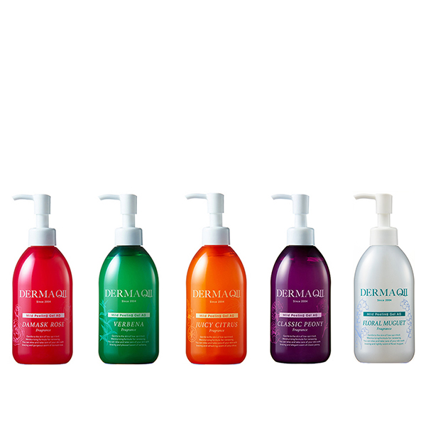 デルマQII マイルドピーリングゲルCL 2本セット 新品 ローズ シトラス