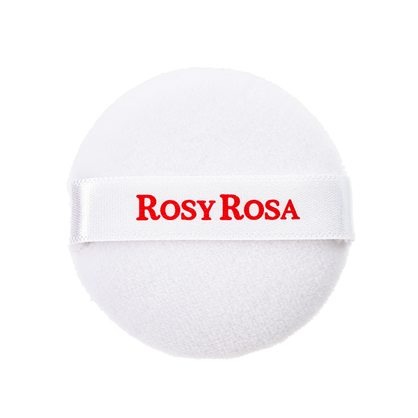  low ji- Rosa microfibre puff S3P white puff * sponge Mini size 3 piece entering ROSY ROSA low ji- Rosa regular goods mail service 1 through 3 piece till possible 