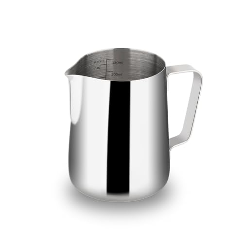watchget молоко питчер молоко Jug Latte искусство питчер молоко венчик Jug Espresso пар питчер из нержавеющей стали шкала . есть 