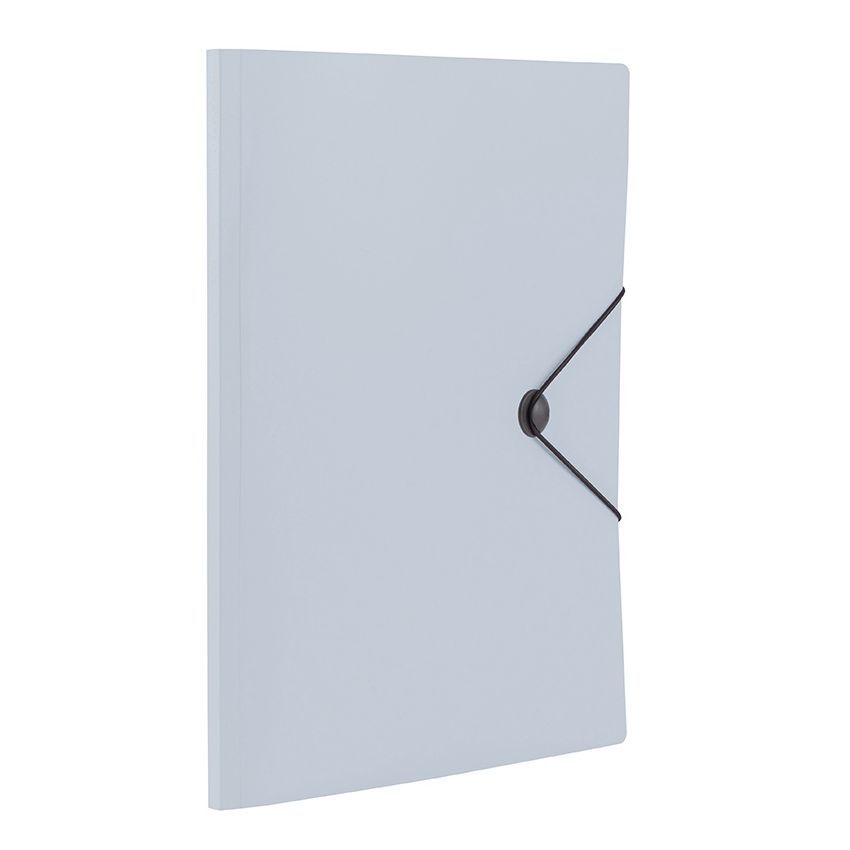 ナカバヤシ ナカバヤシ ホルブック 6ポケット A4（ライトグレー）CB8030-LGY×5冊 クリアホルダーの商品画像