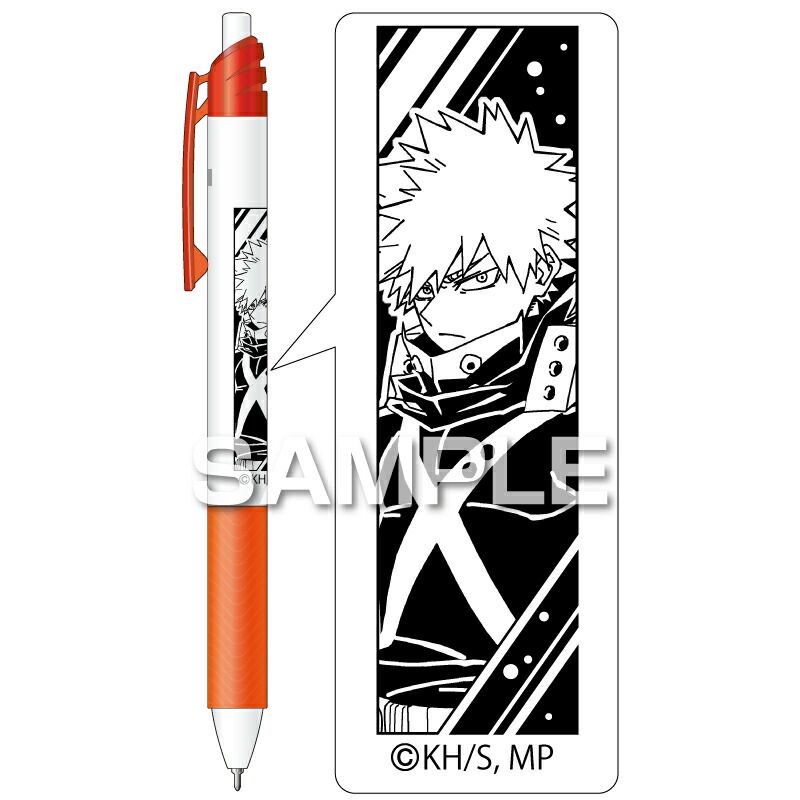 ヒサゴ 僕のヒーローアカデミア エナージェル エス/爆豪勝己（黒）0.5mm HH3962 ボールペンの商品画像