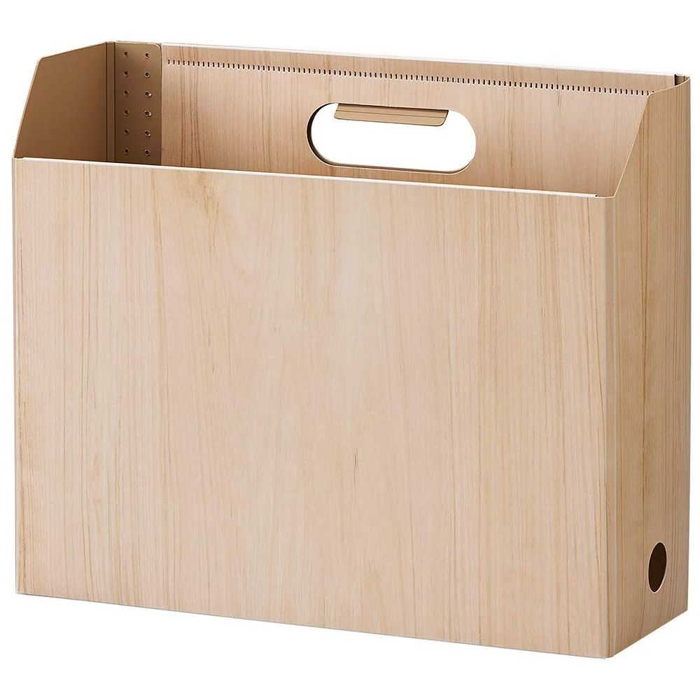 ウッズスタイル ドキュメントスタンド A4ヨコ（ナチュラルブラウン）WDS-8651-54×1個の商品画像