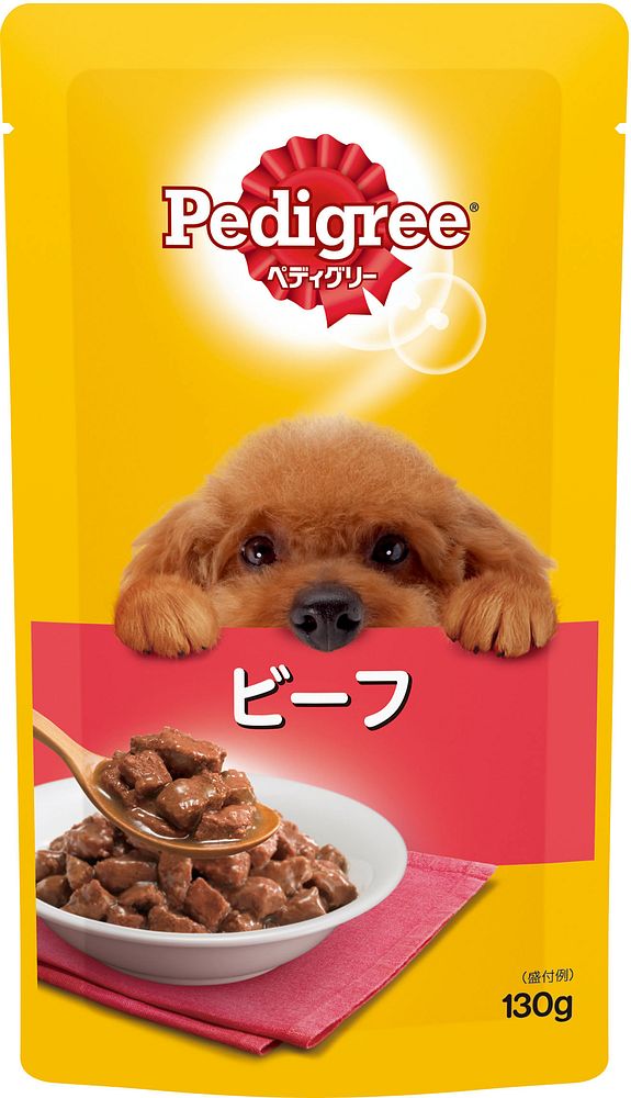 MARS（ペット用品、食品） ペディグリー 成犬用 ビーフ 130g×25個 ペディグリー ドッグフード ウエットフードの商品画像