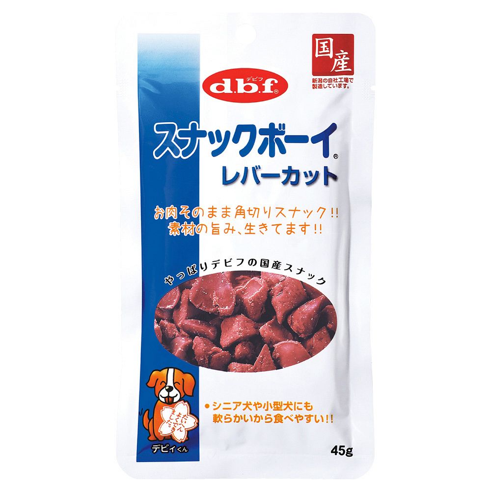 デビフペット デビフ スナックボーイ レバーカット 45g×24個 犬用おやつ、ガムの商品画像