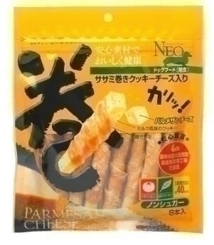 シーズイシハラ NEO ササミ巻きクッキー チーズ入り 100g（8本）×1個