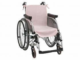 ke Ame Dick s wheelchair seat cover (2 sheets insertion ) pink 44020P