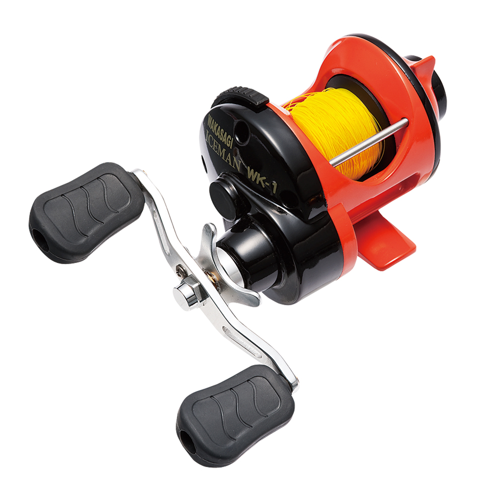 アルファタックル ワカサギスピニング（レッド） 釣り ワカサギリール