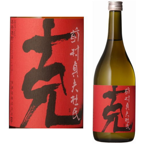 東酒造 芋焼酎 克 前村貞夫杜氏 赤 25度 720ml × 1本 芋焼酎の商品画像