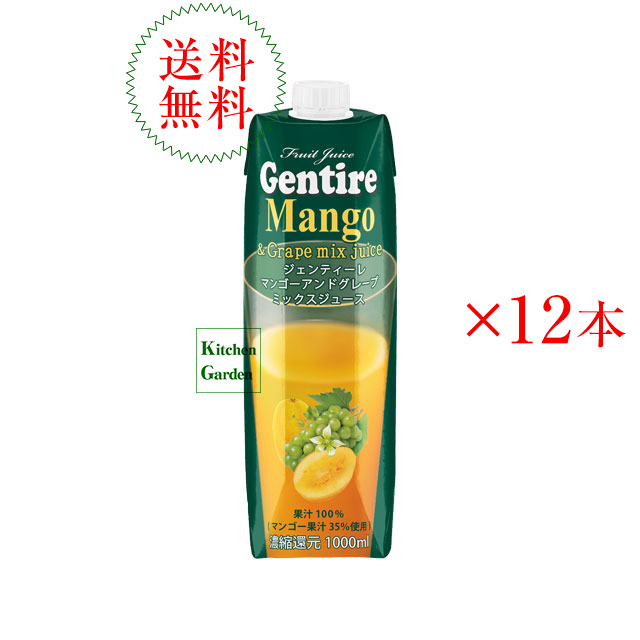 フルーツミックスジュースパック Gentire ジェンティーレ フルーツ