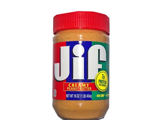 jif peanuts butter creamy 454g Jif import food 