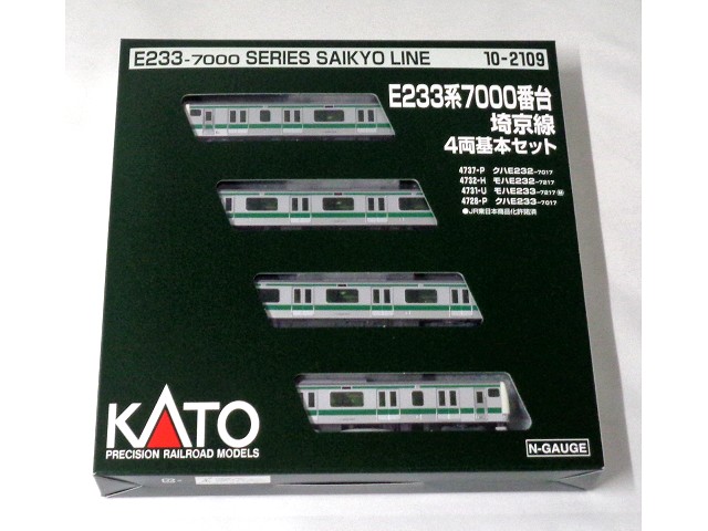 カトー カトー E233系7000番台 埼京線 4両基本セット 10-2109 模型