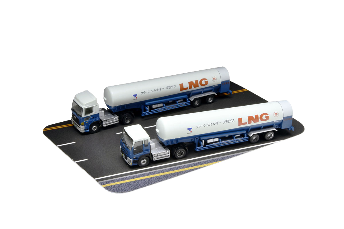 トミーテック ザ・トレーラーコレクション 東京ガス LNGトレーラー2台