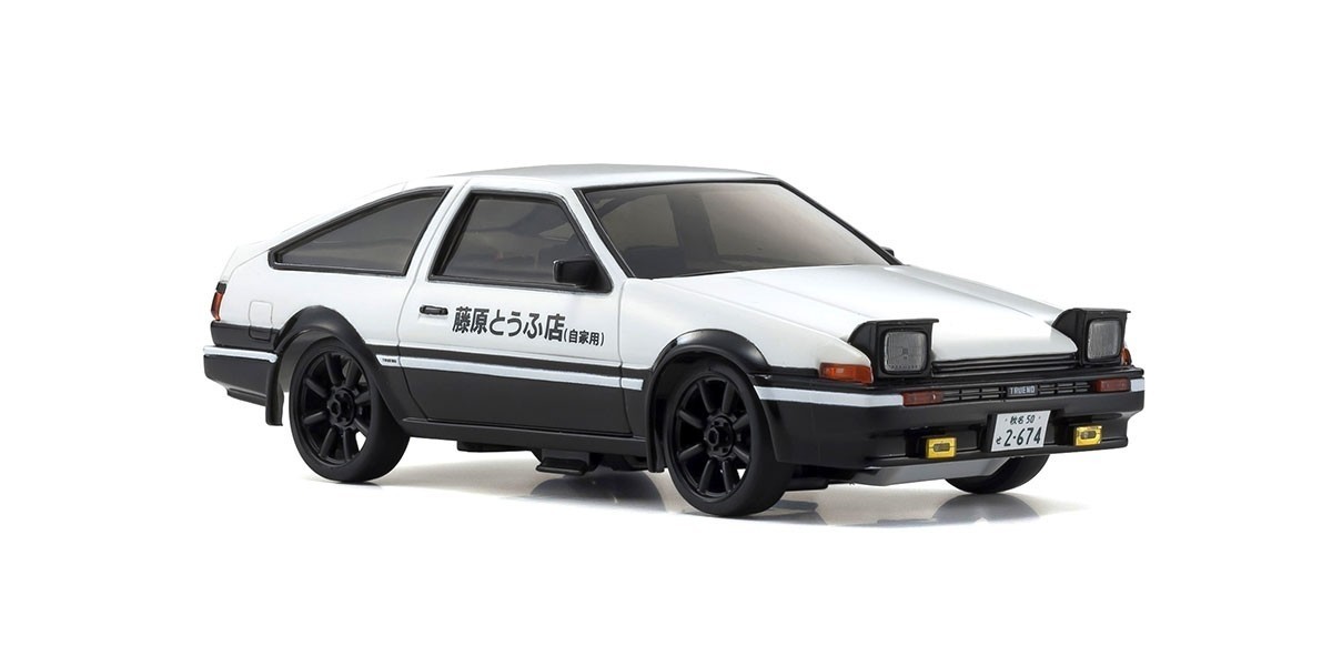 生産終了京商ミニッツトヨタスプリンタートレノAE86藤原拓海MZQ101
