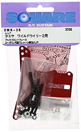 アルミフロントブレース WR-02 レッド SWR-3R