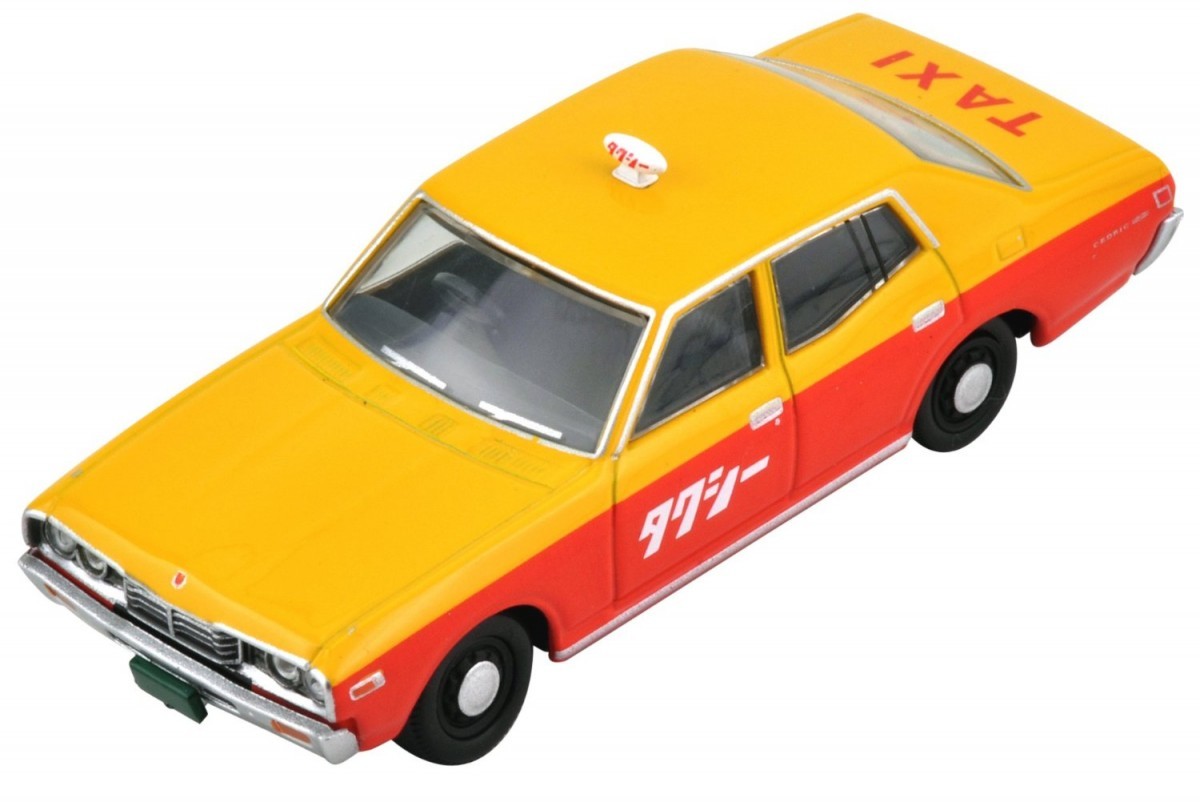 タカラトミー LV-N123a セドリック スタンダードタクシー仕様 75年式 （黄/橙） （1/64スケール トミカリミテッドヴィンテージ 279860） トミカ おもちゃのミニカーの商品画像