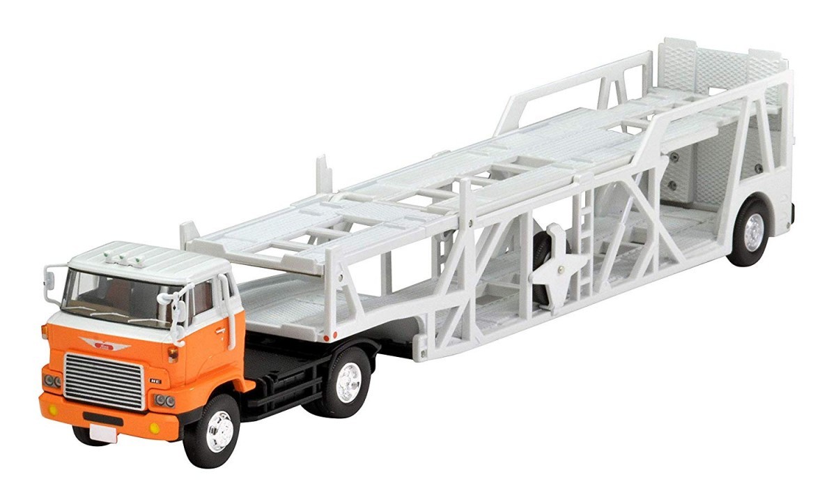トミーテック LV-N89d 日野 カートランスポーター （白/オレンジ） （1