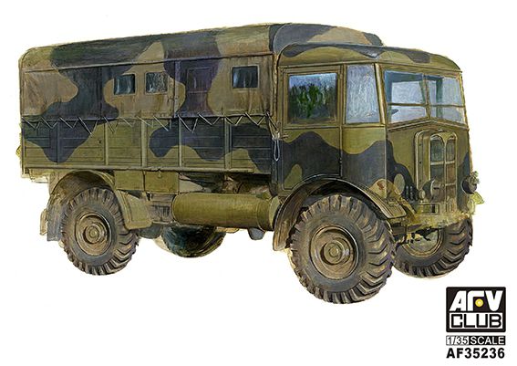 AFVクラブ AEC マタドール トラック 前期型（1/35スケール FV35236） ミリタリー模型の商品画像