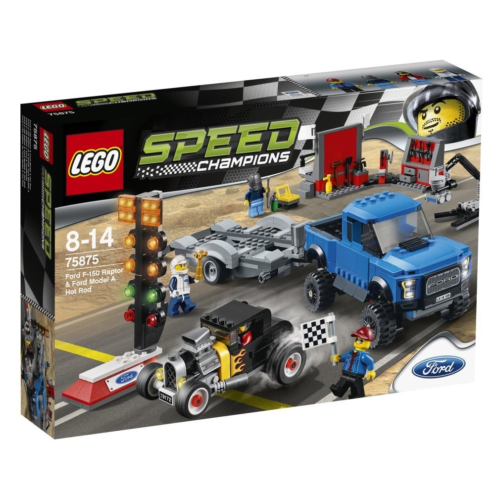 レゴ 75875 フォード F-150 ラプター＆フォードモデル A ホットロッド 