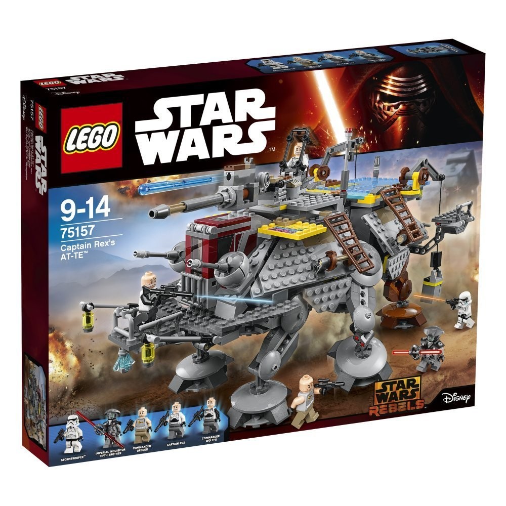 レゴ 75157 キャプテン・レックスのAT-TE ブロック - 最安値・価格比較 