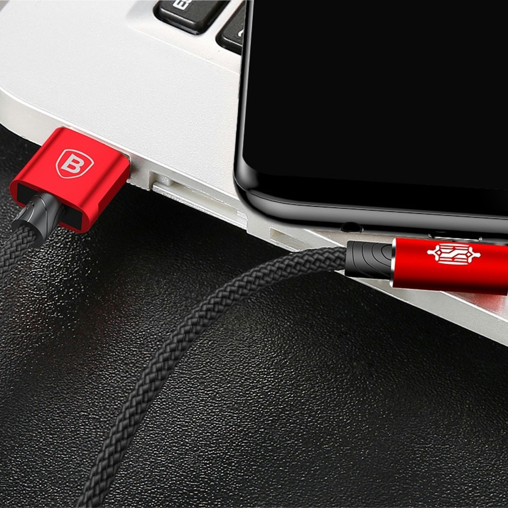 microUSB кабель L знак (2m) игра оптимальный Android зарядка делая ширина держать легко (Baseus)