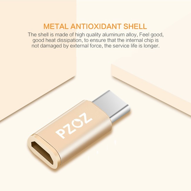 microUSB изменение адаптер Type-C. изменение микро USB из модель C изменение зарядка данные пересылка B to C (PZOZ) PayPay
