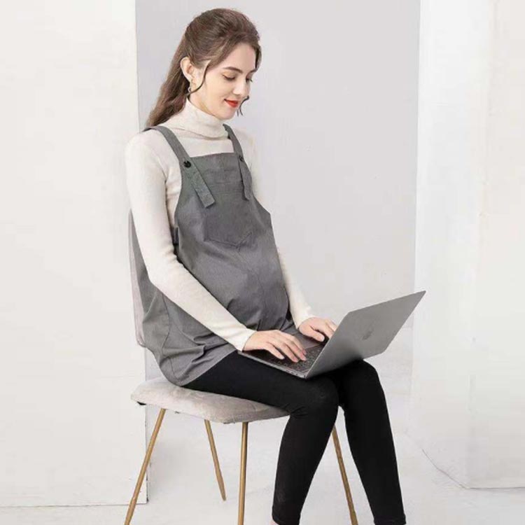  electromagnetic waves prevention apron 99.9% cut electromagnetic waves measures One-piece electromagnetic waves cut office maternity wear overall maternity .... clothes functionality ep