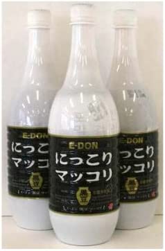  two higashi i- Don .... makgeolli black soybean 1000ml PET bottle 3 pcs set 