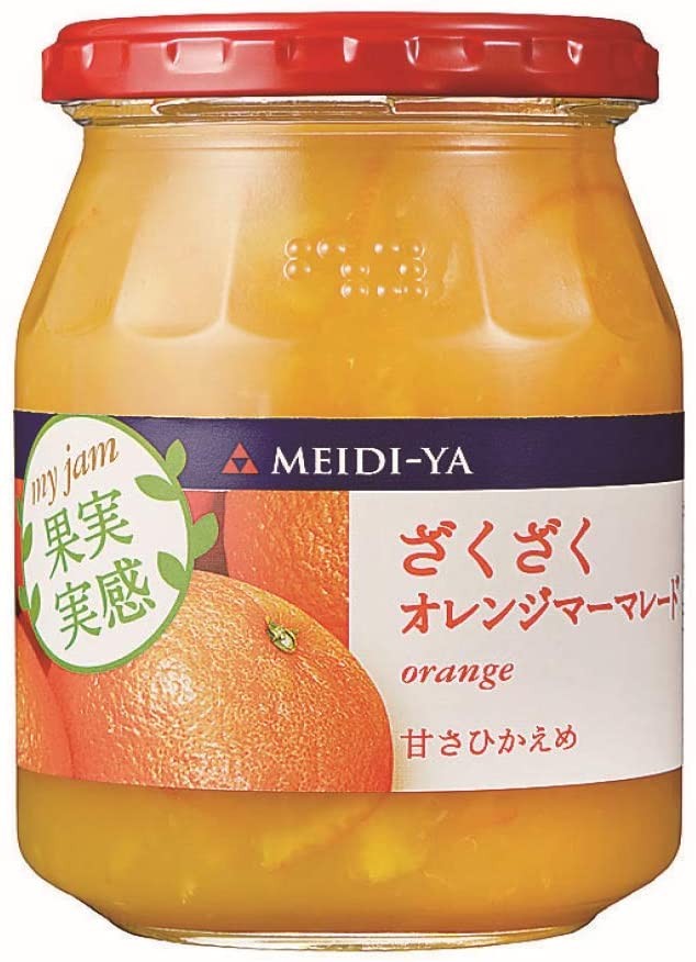 明治屋 マイジャム 果実実感 ざくざくオレンジマーマレード 340g×1個の商品画像