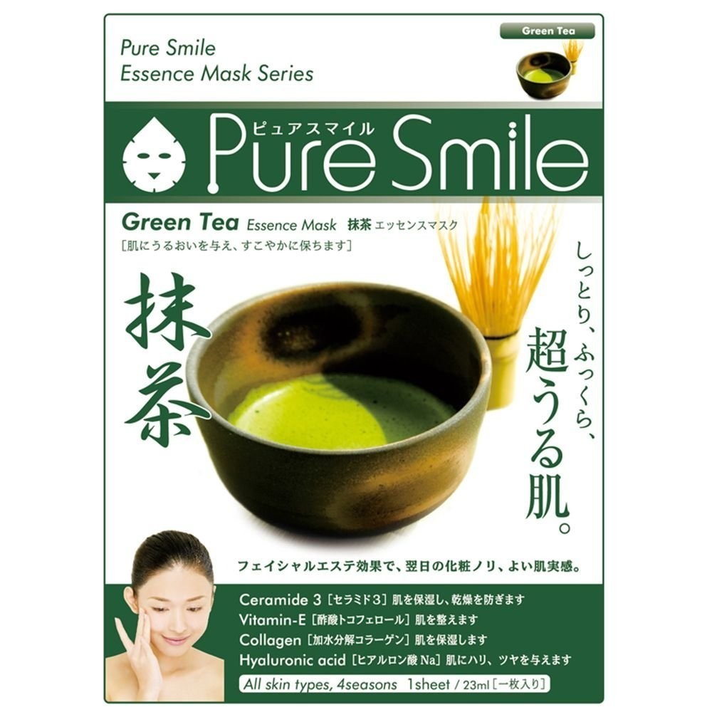 Sun Smile ピュアスマイル エッセンスマスク 抹茶 1枚 Pure Smile スキンケア用シートマスクの商品画像