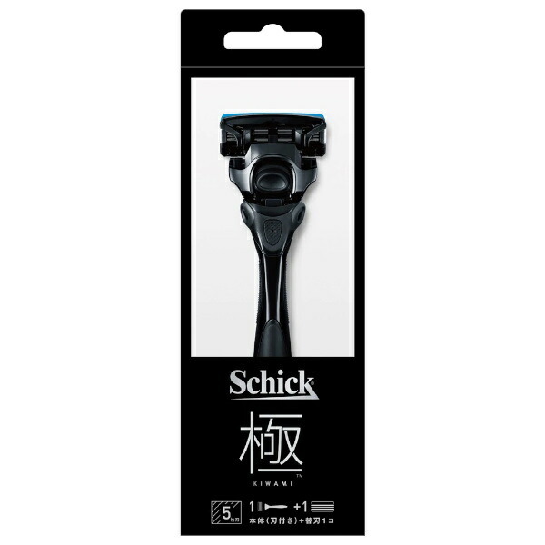 シック Schick 極 KIWAMI キワミ 敏感肌用 ホルダー（刃付き＋替刃1コ