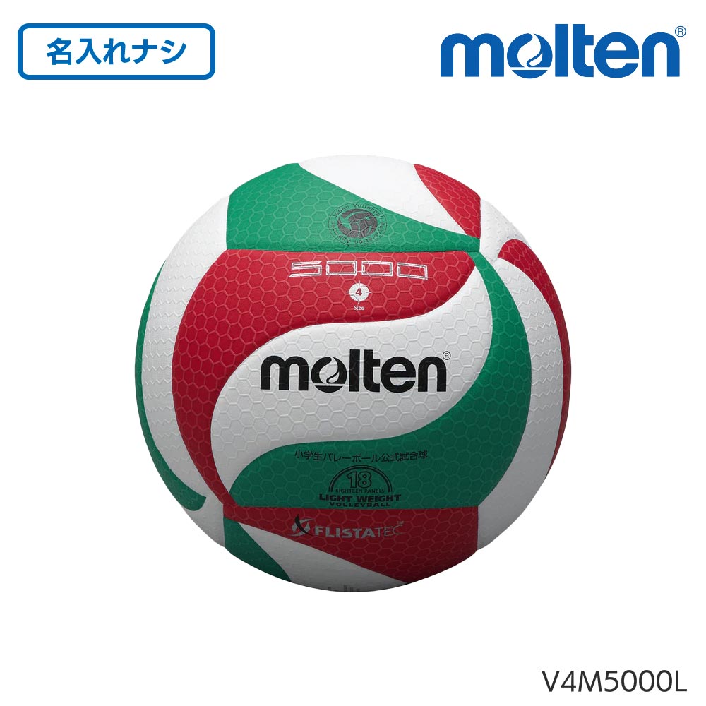 moru ton (molten)f squirrel ta Tec volleyball 4 number light weight official approved ball V4M5000-L