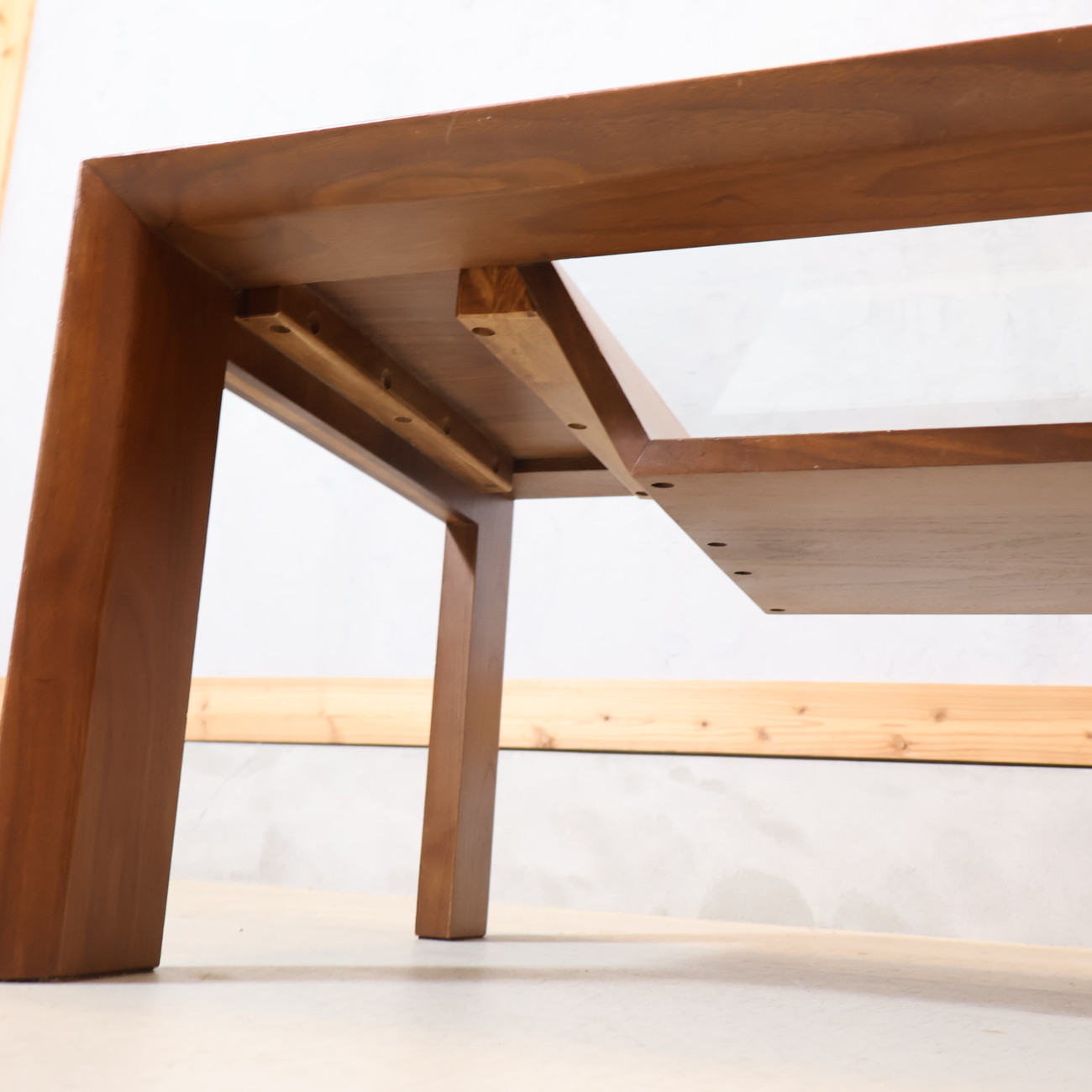 karimoku Karimoku Furniture walnut material living table TU4260 center table modern simple low table Northern Europe style ED325