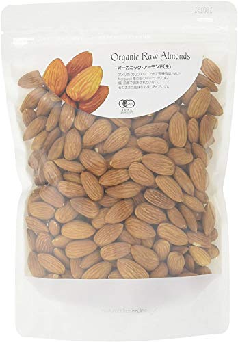 ナチュラルキッチン オーガニック アーモンド 生 400g×1の商品画像