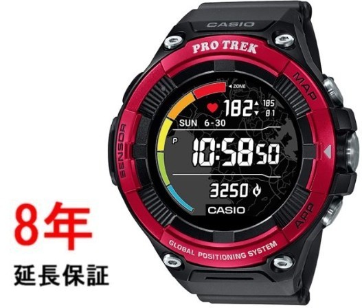 CASIO PRO TREK Smart WSD-F21HR 赤 CASIO カシオ PRO TREK Smart WSD-F21HR-RD （レッド） PRO TREK PRO