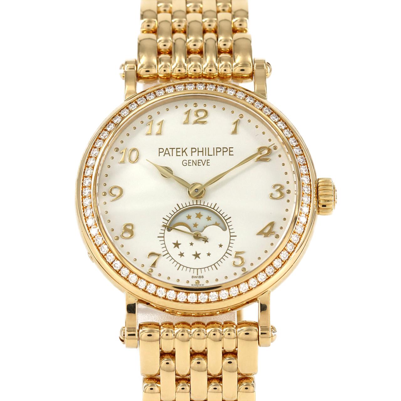 コンプリケーション ムーンフェイズ レディース YG/7121/1J-001 （SVホワイト/ダイヤ付きベゼル）