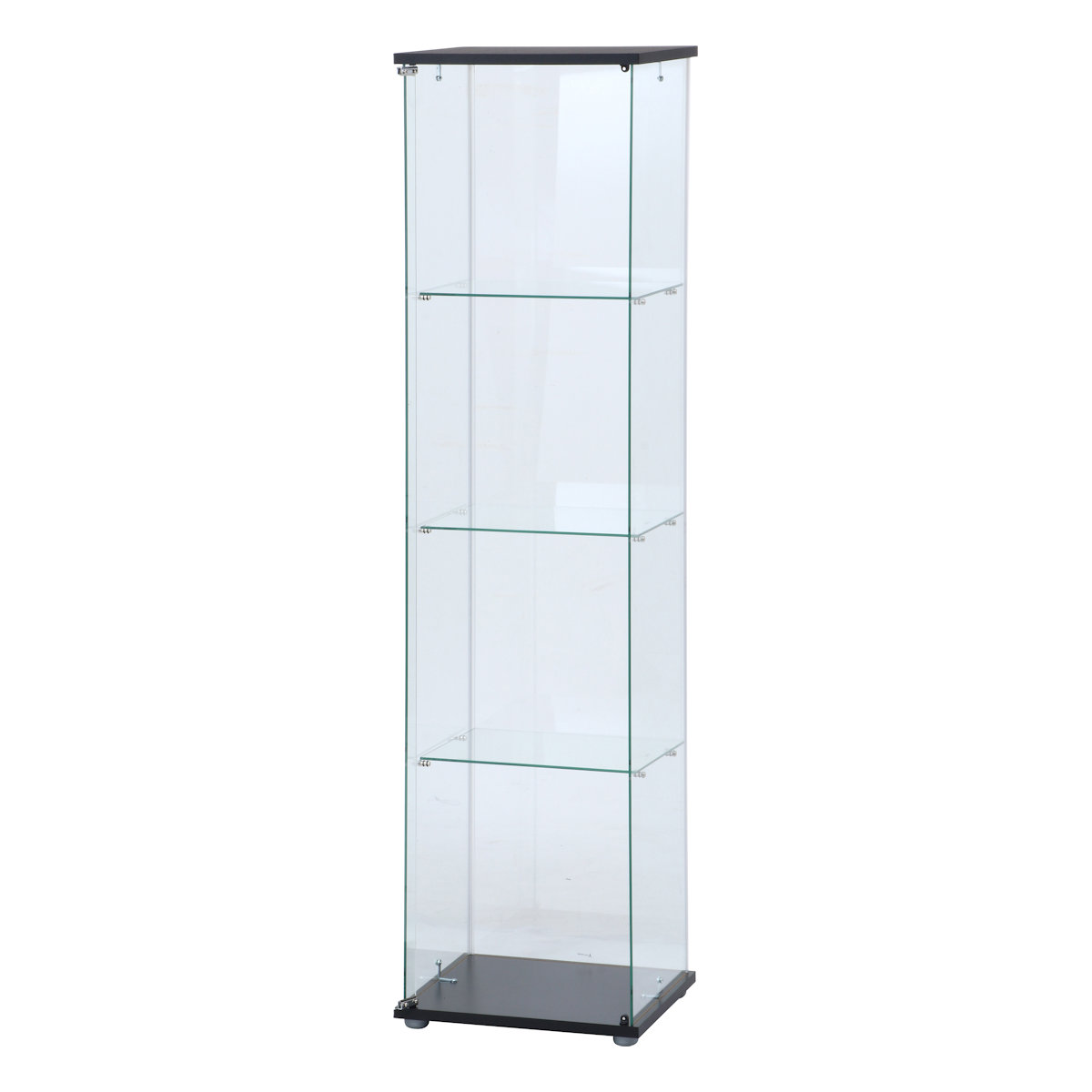  un- two trade glass collection case 4 step black whole surface glass mine timbering none width 43× height 162× depth 37cm TMG-G