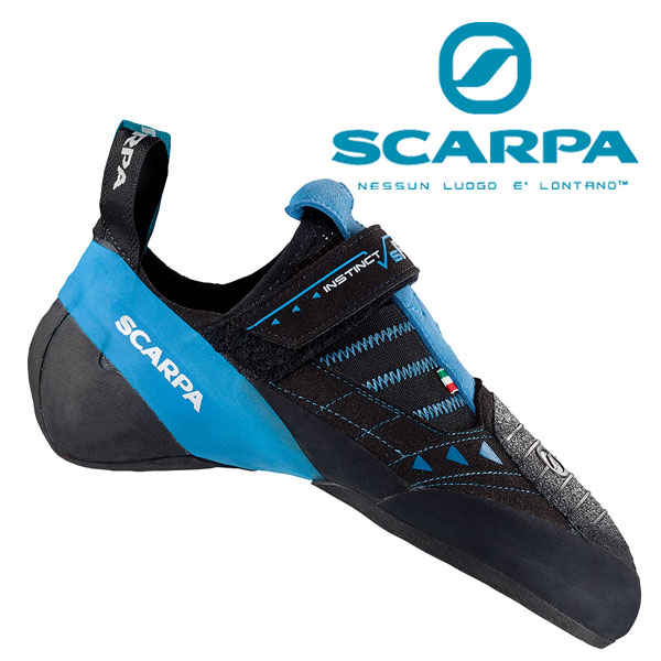  Scarpa in стойка nktoVSR SC20198 обувь для скалолазания INSTINCT VSR унисекс / для мужчин и женщин черный / azur 
