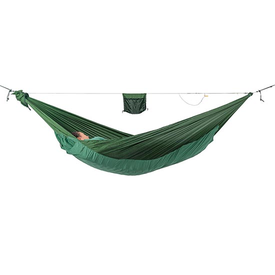 DDハンモック DD トラベルハンモック ビビ（コヨーテブラウン） 吊るし