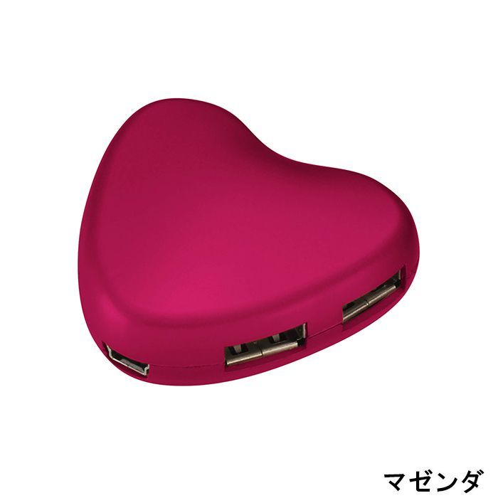 Usbハブ 4ポート バスパワー専用タイプ ハート型デザイン グリーンハウス Gh Uh4ht v スマホカバー専門店 ドレスマ 通販 Yahoo ショッピング