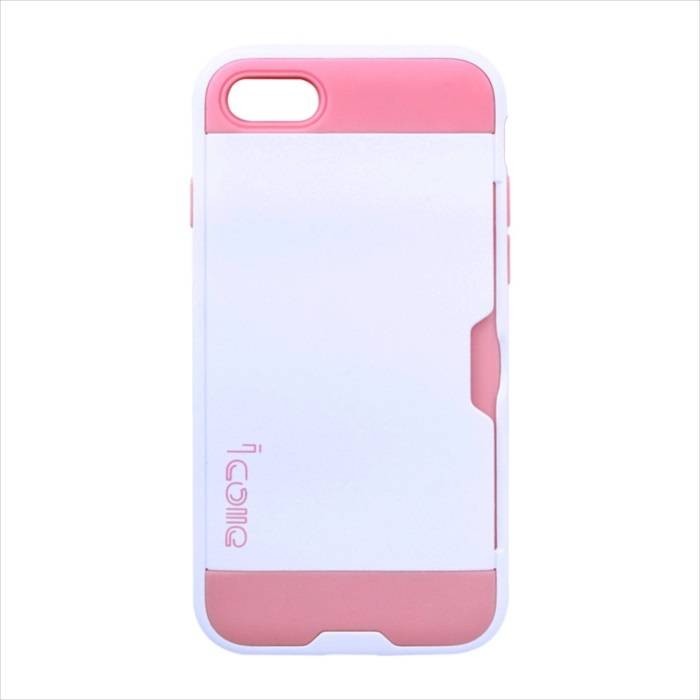 Iphone 8 Iphone 7 カードポケット付き衝撃吸収ケース パステルピンク 藤本電業 Ji7 10pk 4516023770562 やるきゃんヤフー店 通販 Yahoo ショッピング