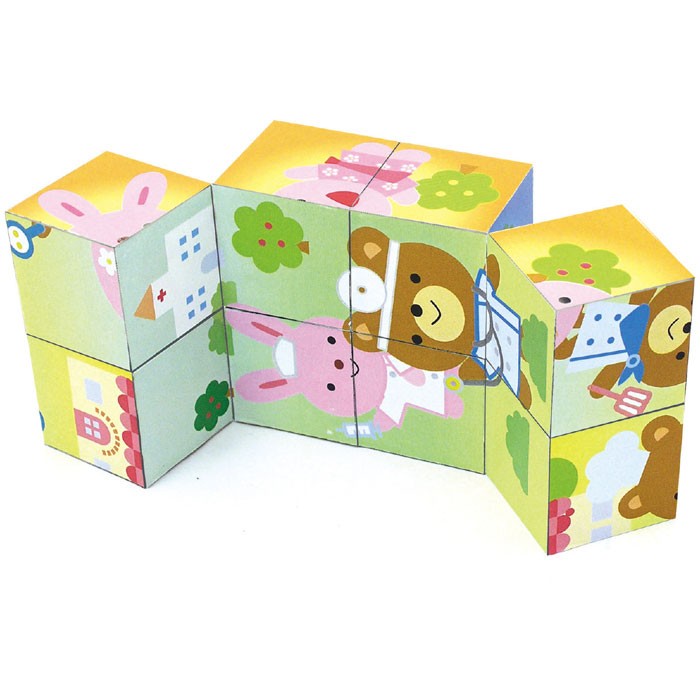 えがわりキューブ パズル 知育玩具 玩具 おもちゃ 絵合わせ かわいい イラスト 学ぶ 学習 遊ぶ 幼児 子供 アーテック 78 補聴器専門店 快聴生活 通販 Yahoo ショッピング