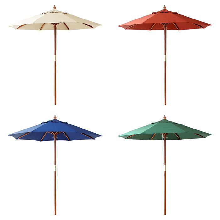 北海道 沖縄 離島配送不可 代引不可 木製パラソル 傘幅270cm Sh 05 v やるきゃんヤフー店 通販 Yahoo ショッピング