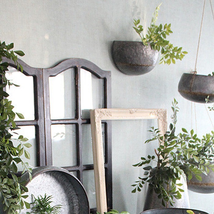 鉢 フラワーポット 壁掛けブリキガーデンポット ガーデンポット 花 植物 ガーデニング 園芸 収納 壁面 壁掛け 容器 ポット 観葉植物 グリーン やるきゃんヤフー店 通販 Yahoo ショッピング