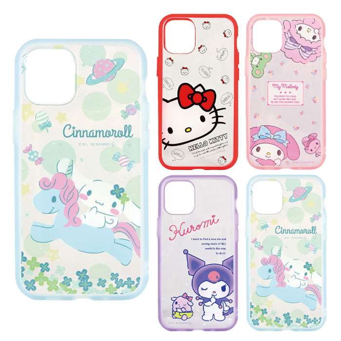 Iphone12mini 対応 Iphone 12 Mini 5 4インチ ケース Iiiifit Clear サンリオキャラクターズ Sanrio ハイブリッドケース v スマホカバー専門店 ドレスマ 通販 Yahoo ショッピング