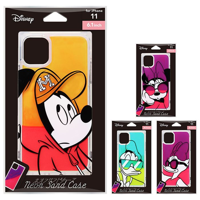 Iphone 11 Disney キャラクター ネオンサンドケース ハイブリッドケース 耐衝撃 Pga Pg Dlq19b10 v スマホカバー専門店 ドレスマ 通販 Yahoo ショッピング