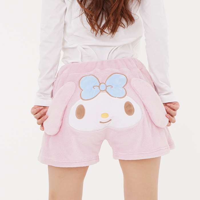 着ぐるみショートパンツ マイメロディ サンリオ Mymelody キャラクターショートパンツ ルームウエア ショーパン ホットパンツ やるきゃんヤフー店 通販 Yahoo ショッピング