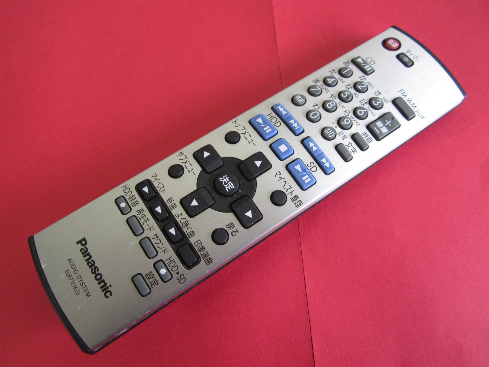 HRR-6# Panasonic (SC-SX400 SC-SX800 for ) remote control EUR7721KZ0 operation guarantee 