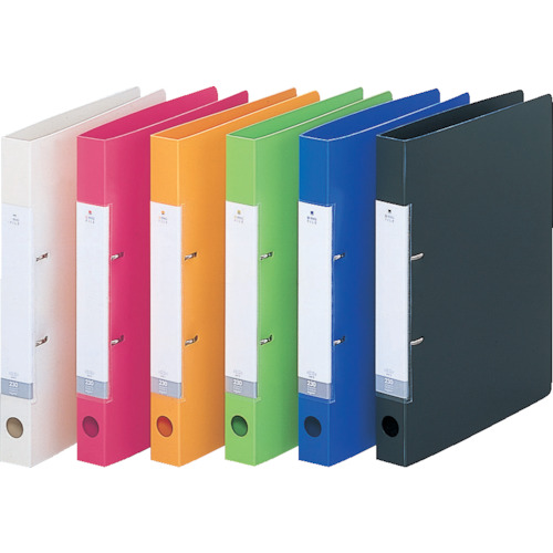 リクエスト D型リングファイル A4（黒）G2220-24 1冊の商品画像