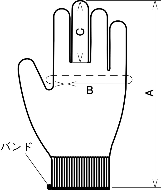 [ юридическое лицо sama ограничение ]ne блеск электрик CRGN15-L работа для перчатки размер L